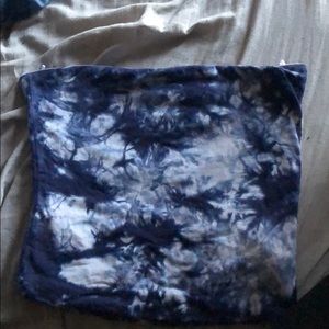 ladies tie dye tube top